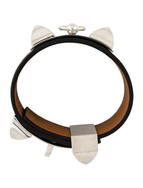Hermès Leather Collier de Chien Wrap Bracelet