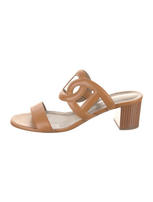 Hermès Bikini Chaîne d'Ancre Insignia Slides