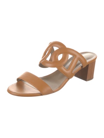 Hermès Bikini Chaîne d'Ancre Insignia Slides