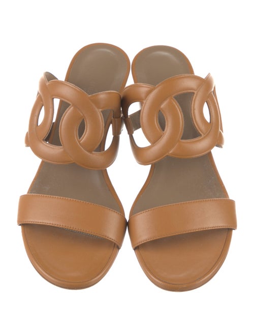 Hermès Bikini Chaîne d'Ancre Insignia Slides