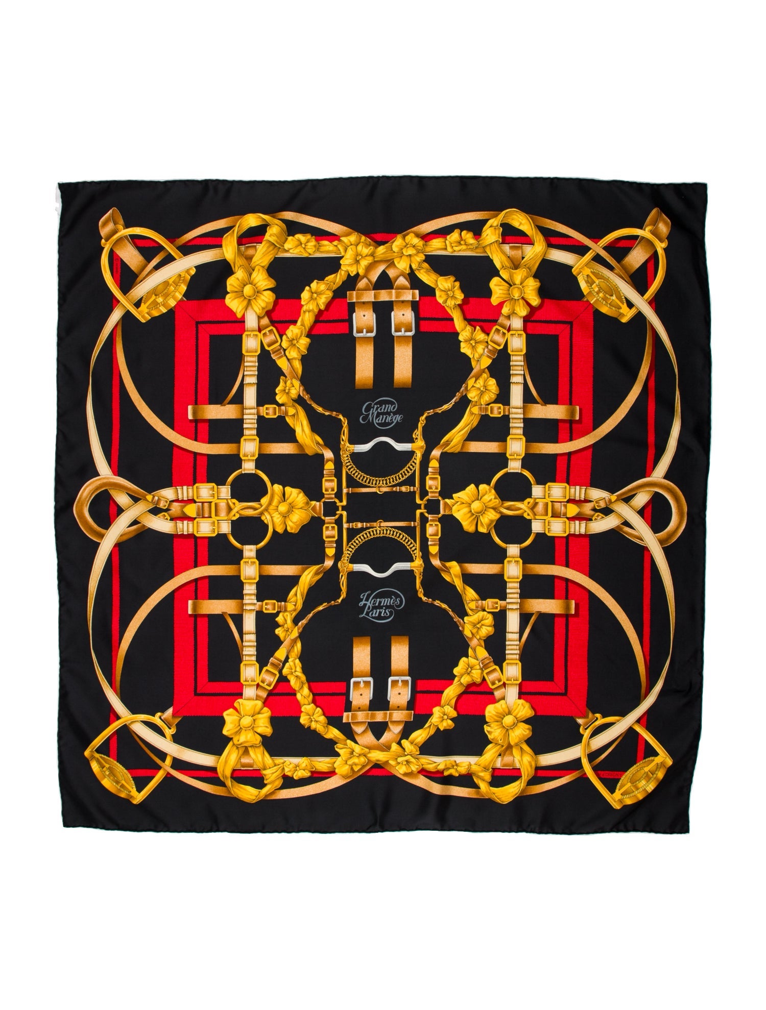 Hermès Grand Manège Silk Scarf
