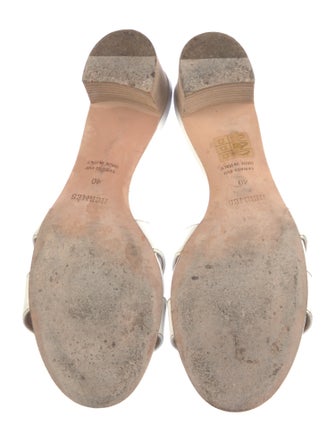 Hermès Oasis Leather Slides