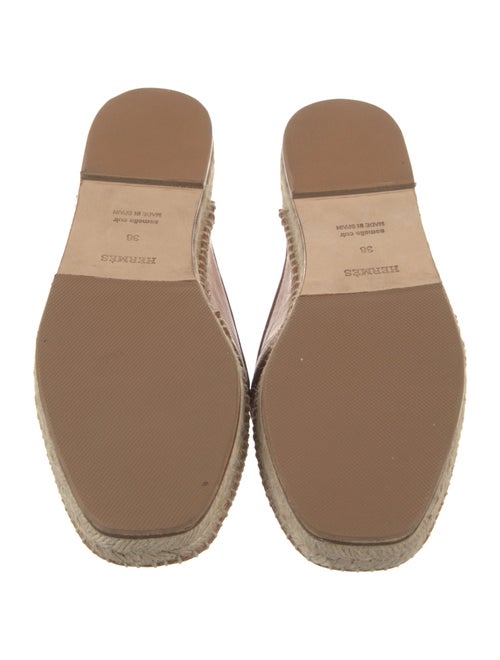 Hermès 2023 Leather Mules
