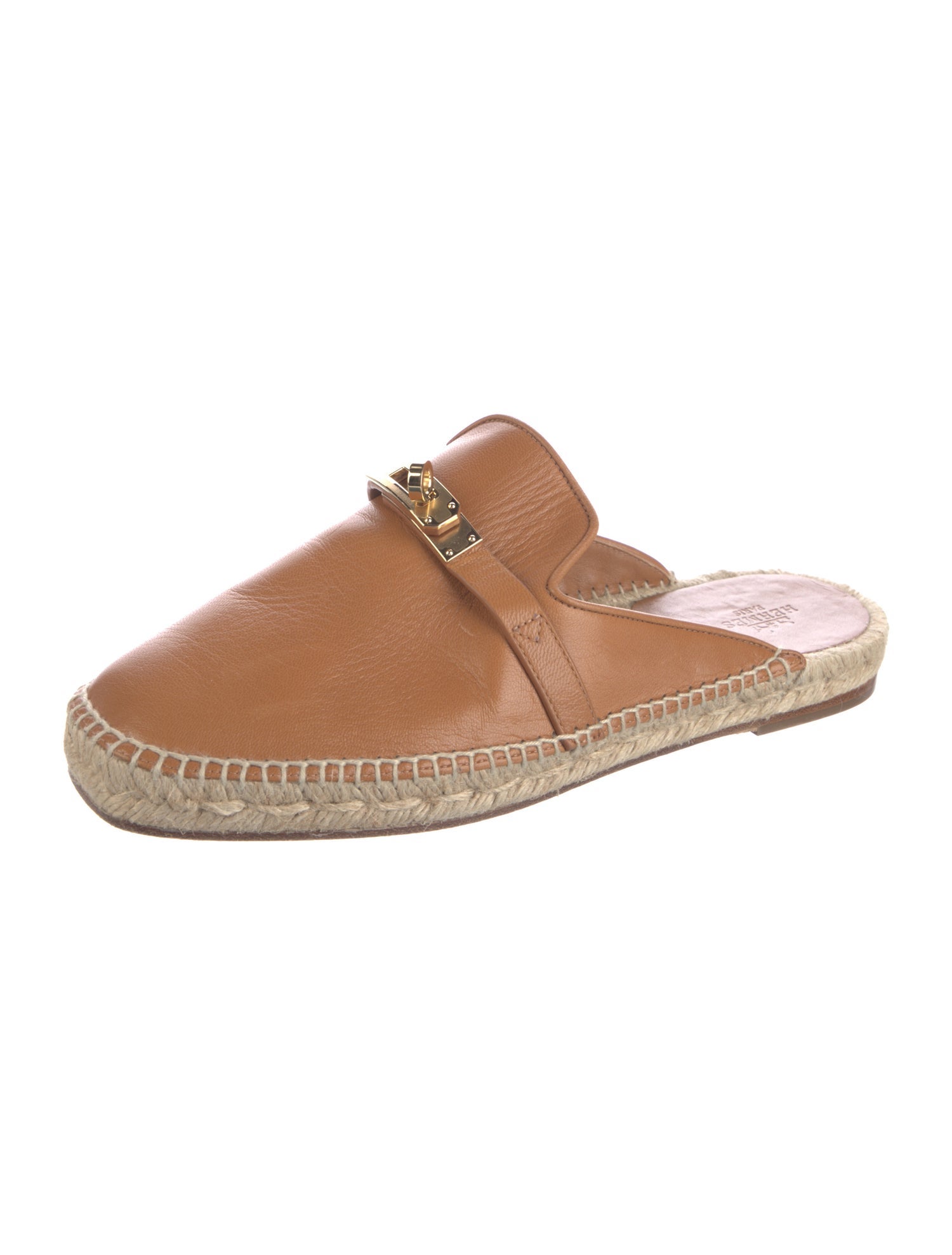 Hermès Feria Leather Mules