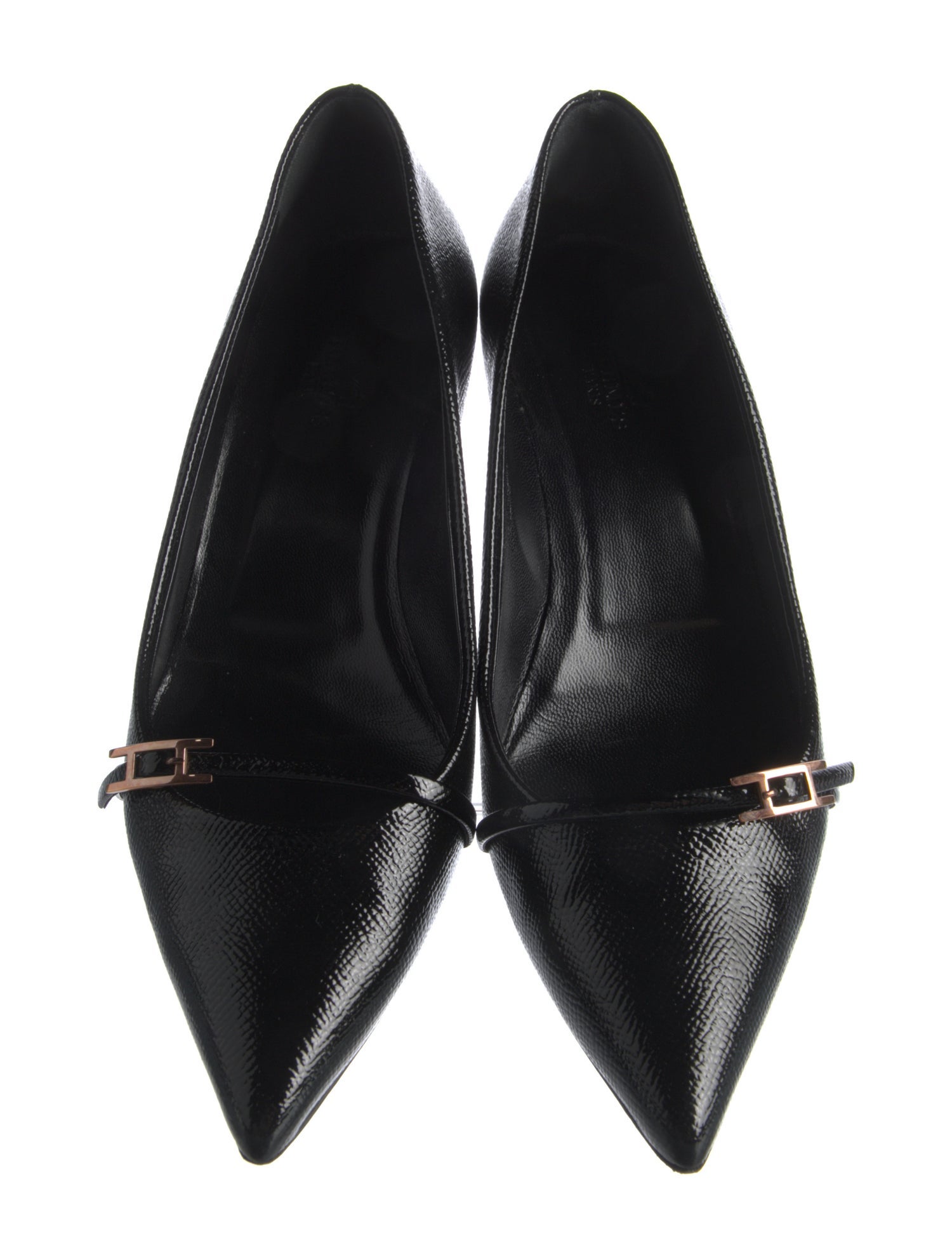 Hermès Lauren H Logo Pumps