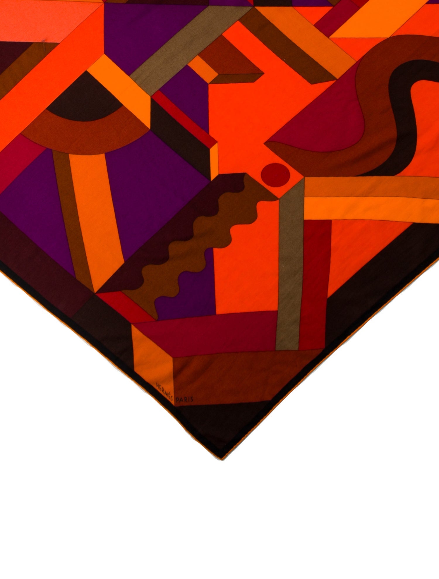 Hermès Perspective Cavaliere Cashmere Shawl