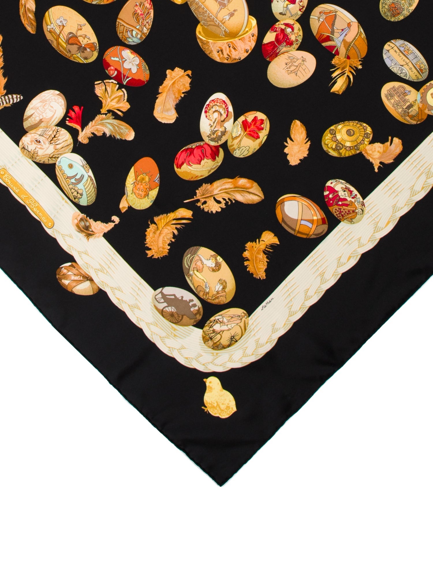 Hermès Couvée d'Hermès Silk Scarf