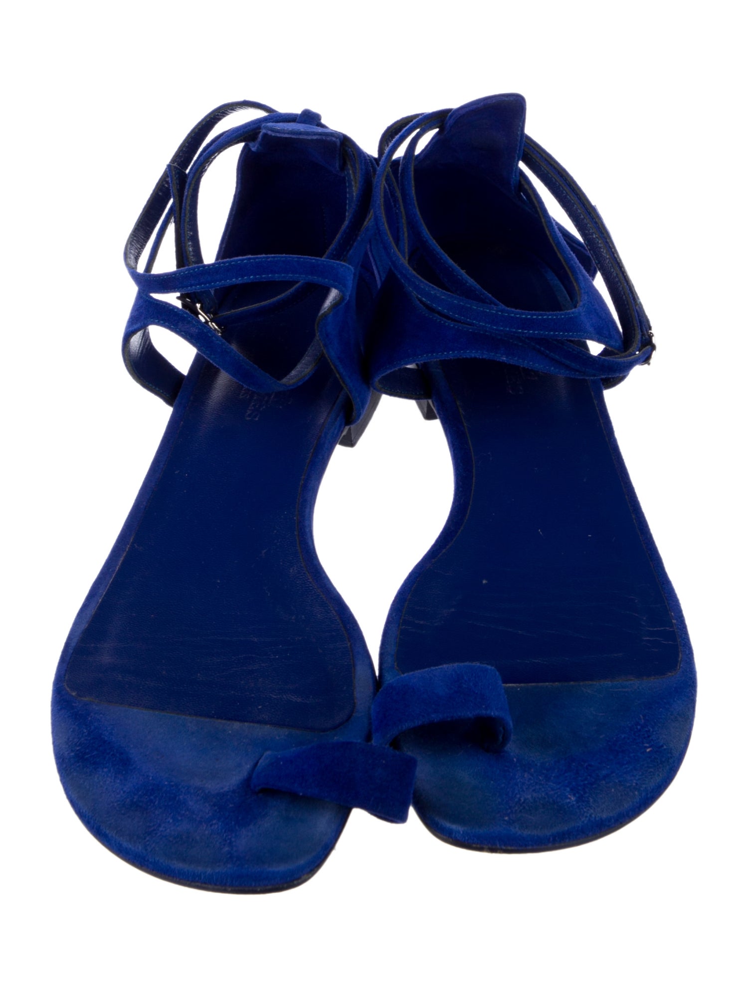 Hermès Suede Sandals
