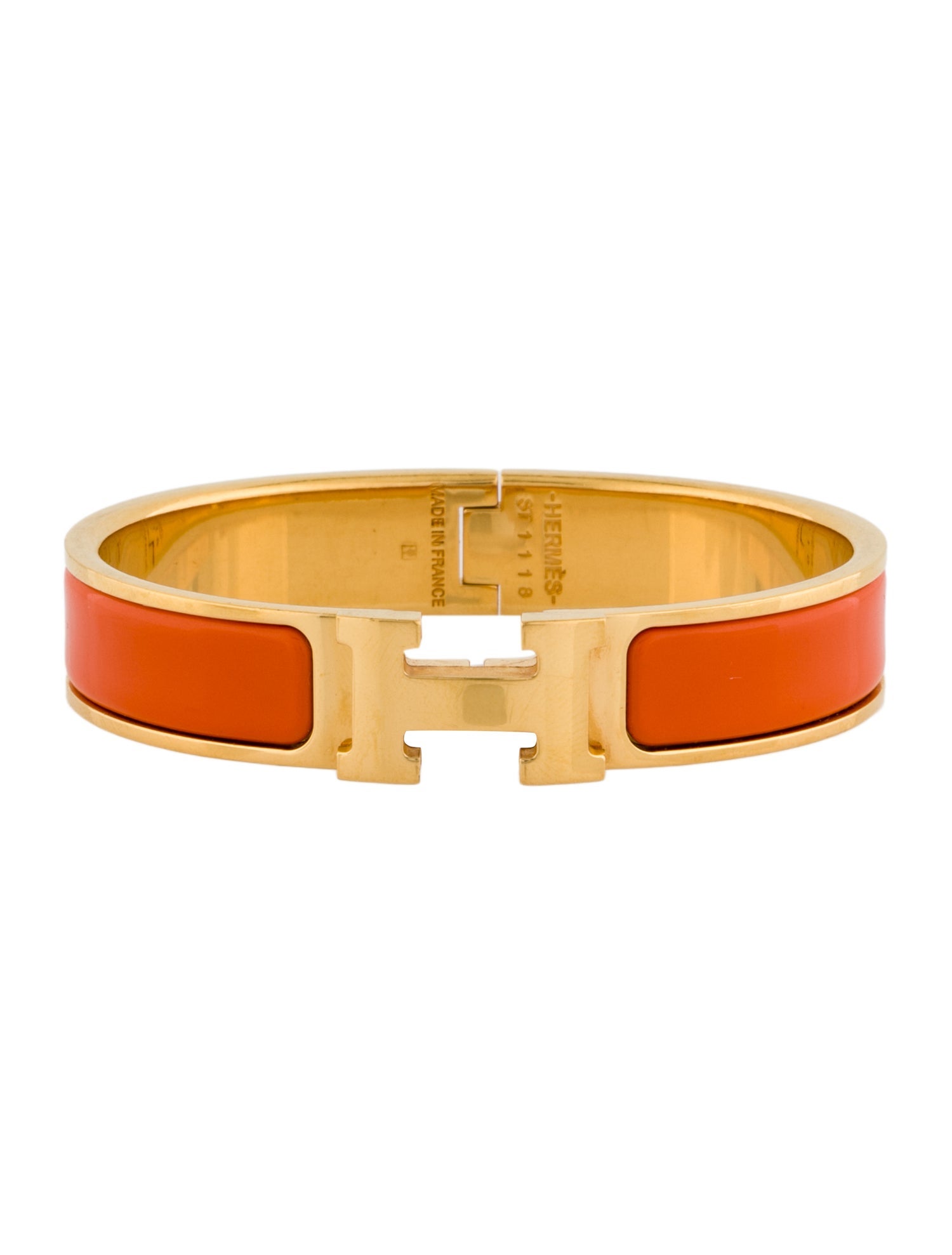 Hermès Clic H Bangle Bracelet