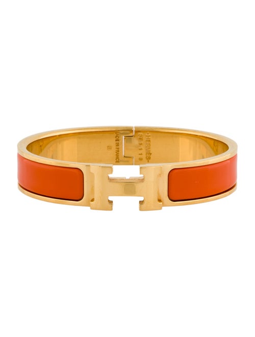 Hermès Clic H Bangle Bracelet