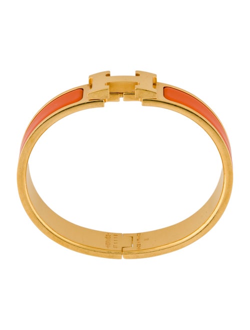 Hermès Clic H Bangle Bracelet