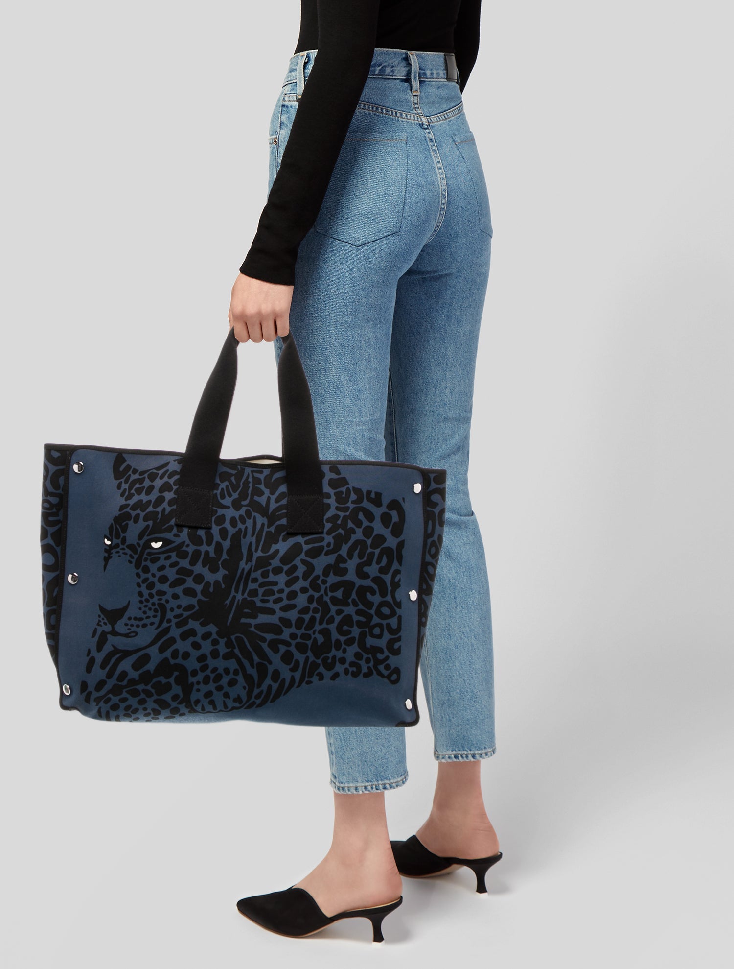 Hermès Toile Leopard Beach Tote