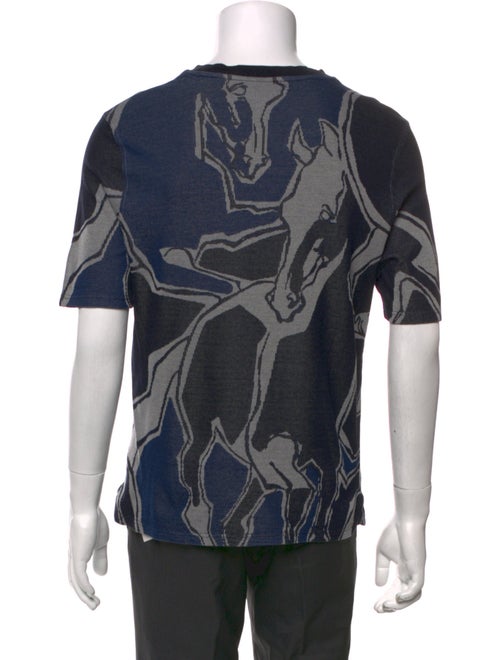 Hermès Graphic Print Crew Neck T-Shirt
