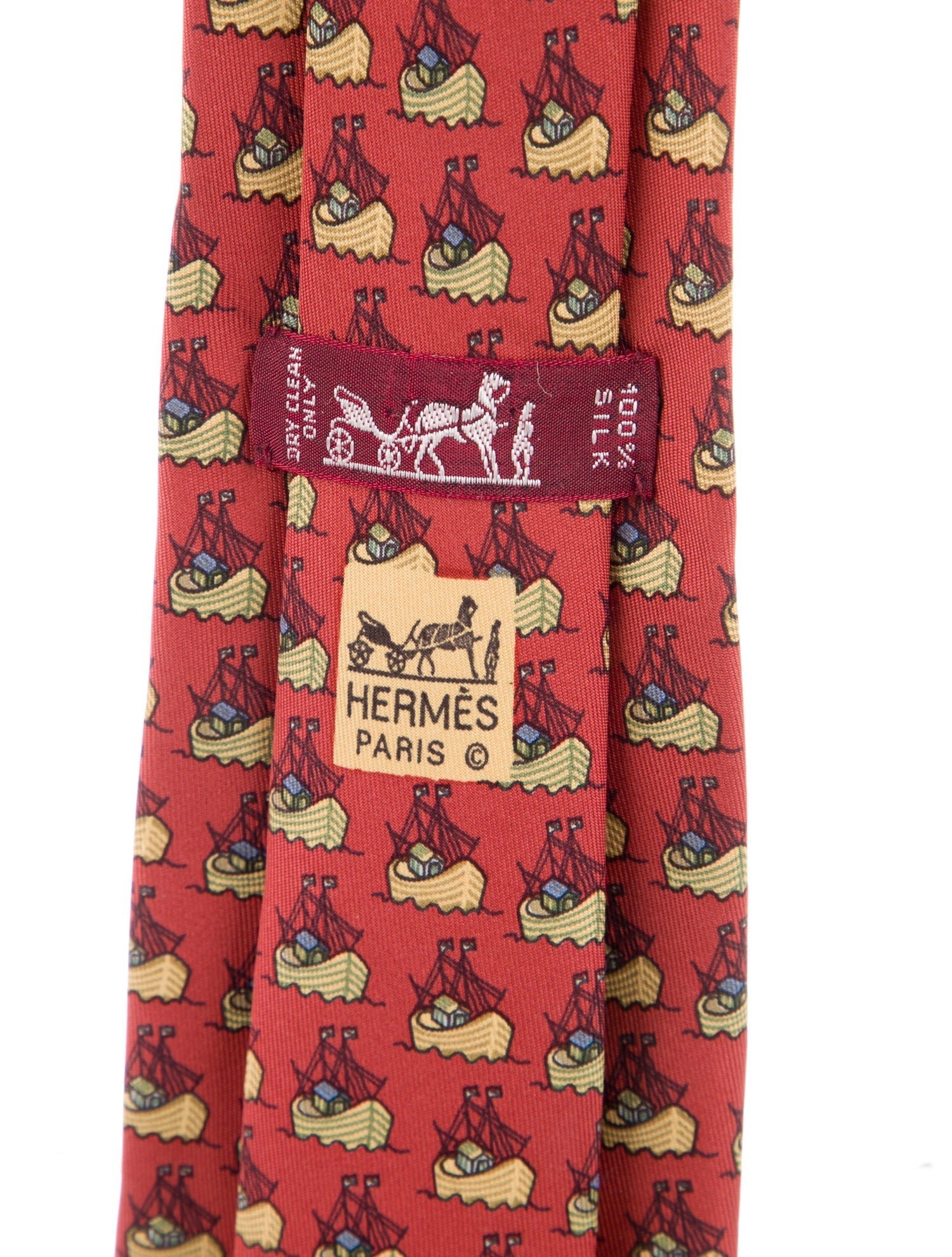 Hermès Silk pattern Tie