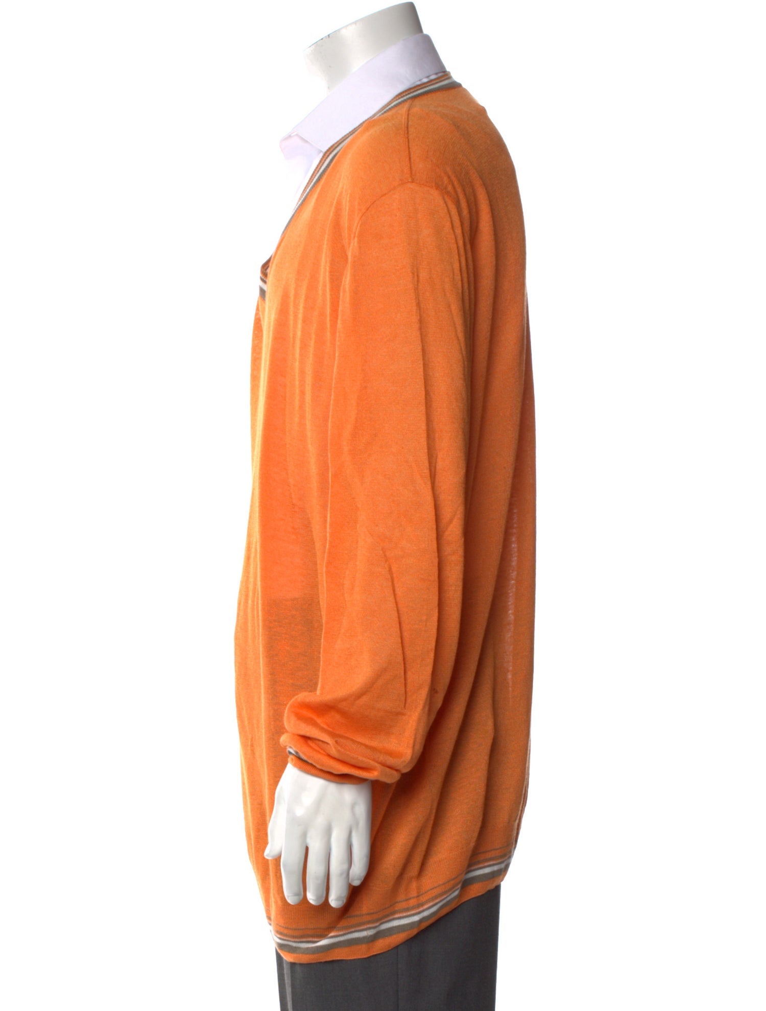 Hermès Vintage V-Neck Pullover