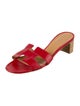 Hermès Oasis Leather Slides