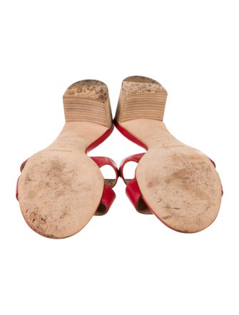 Hermès Oasis Leather Slides