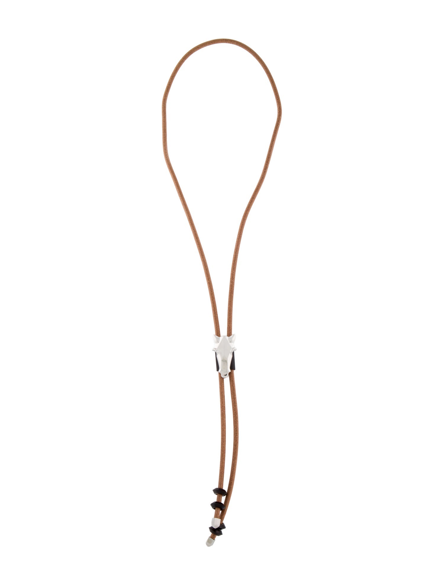 Hermès Destrier Bolo Necklace