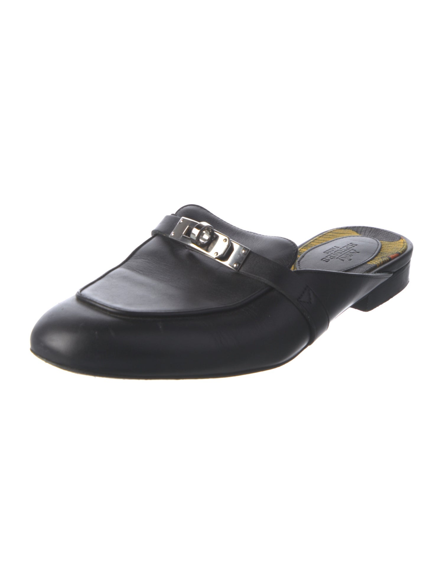 Hermès Oz Leather Mules