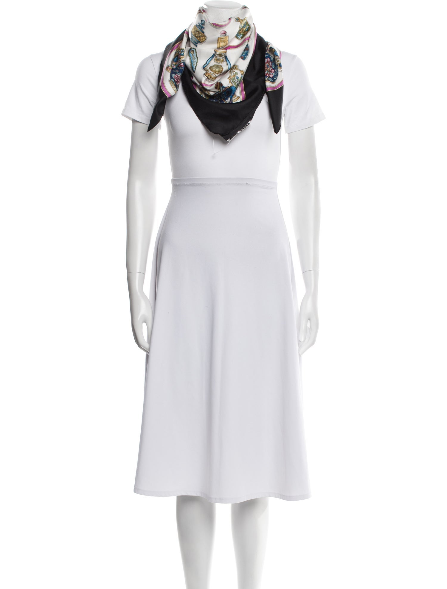 Hermès Qu'importe Le Flacon Silk Scarf