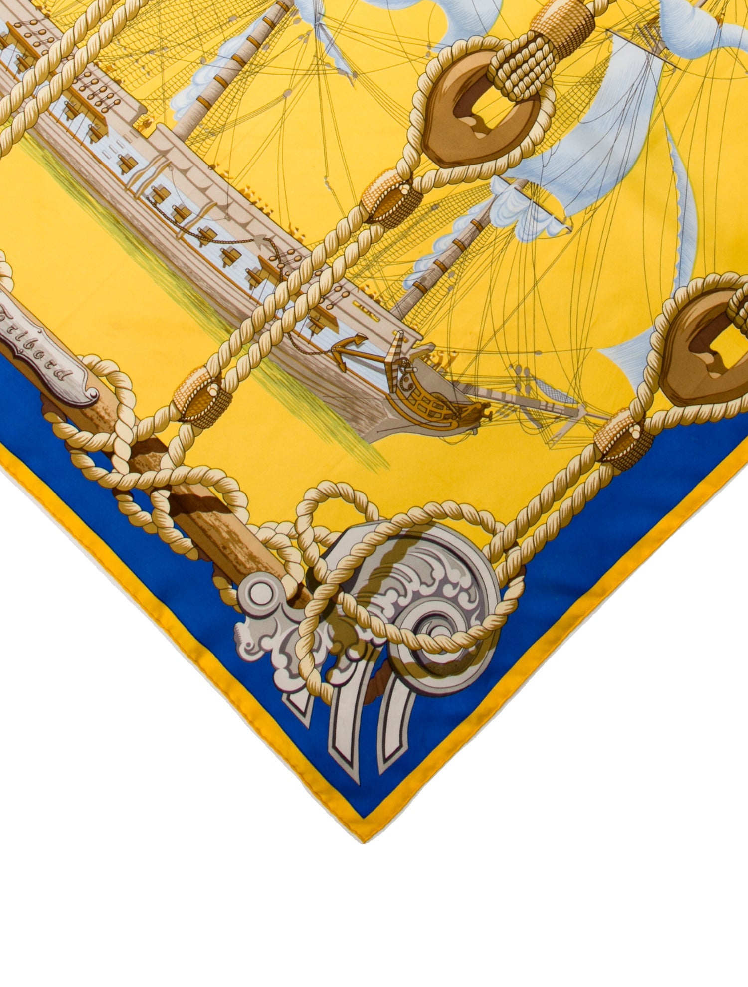 Hermès Tribord Silk Scarf