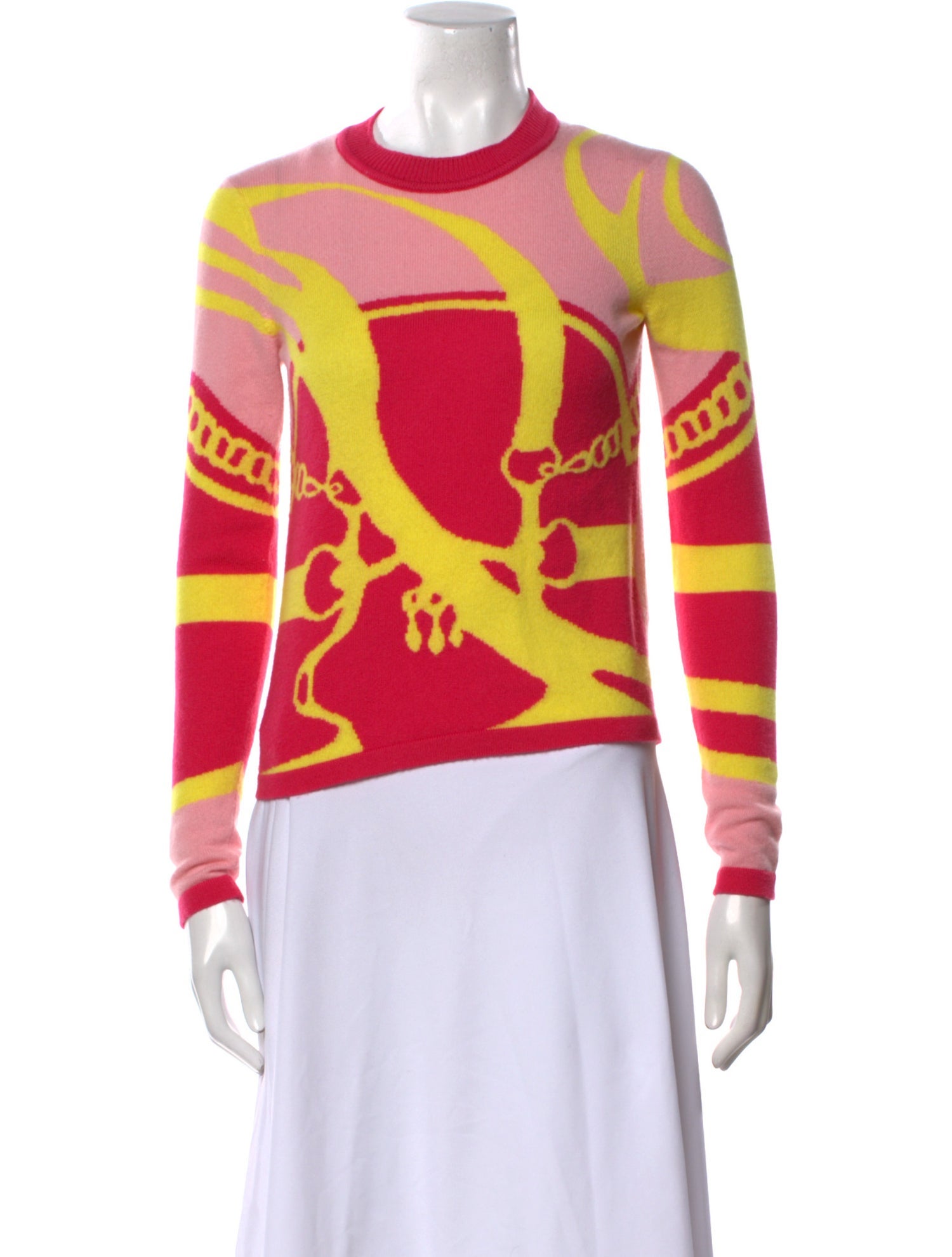 Hermès Cashmere Printed Sweater