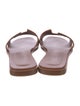 Hermès Oran Leather Slides