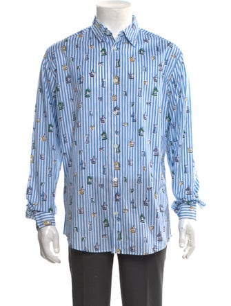 Hermès Chess Print Printed Dress Shirt