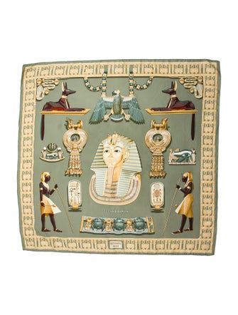 Hermès Tutankhamun Silk Scarf
