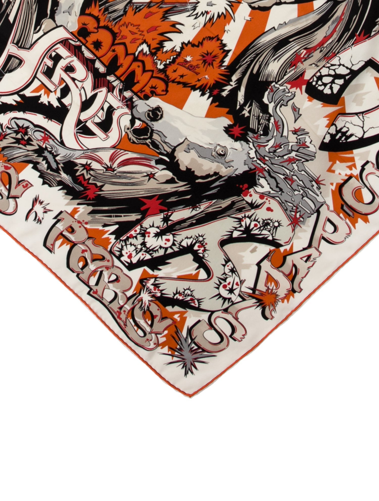 Hermès H Comme Hermès Silk Scarf