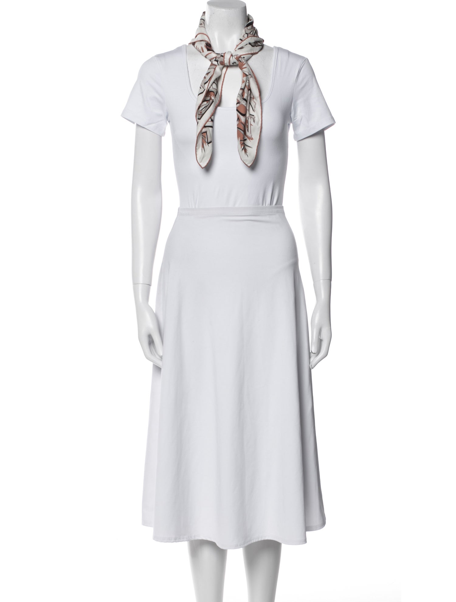 Hermès H Comme Hermès Silk Scarf