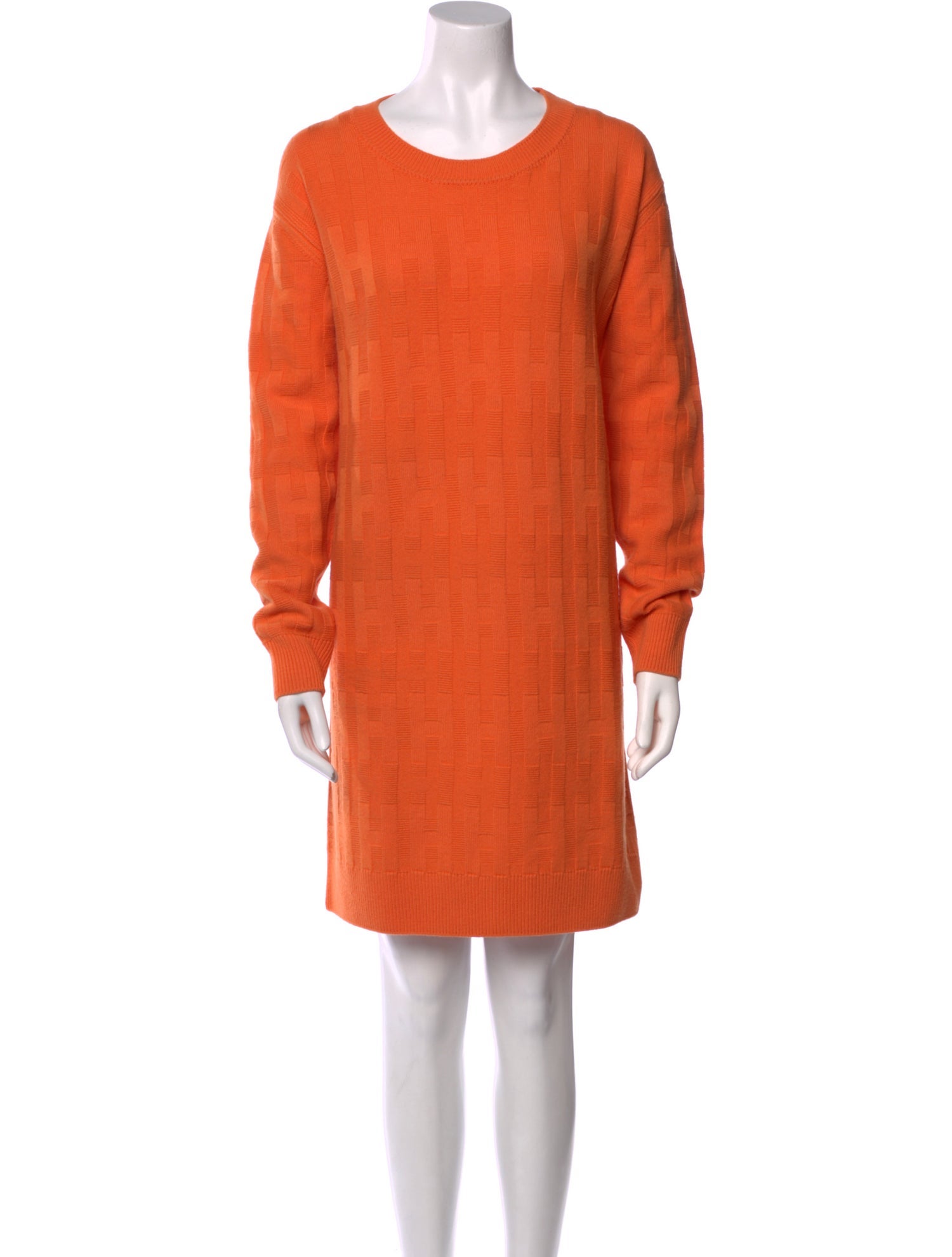 Hermès Virgin Wool Mini Dress