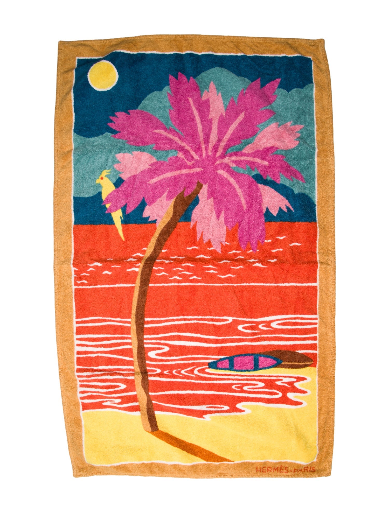 Hermès Tropiquet Beach Towel