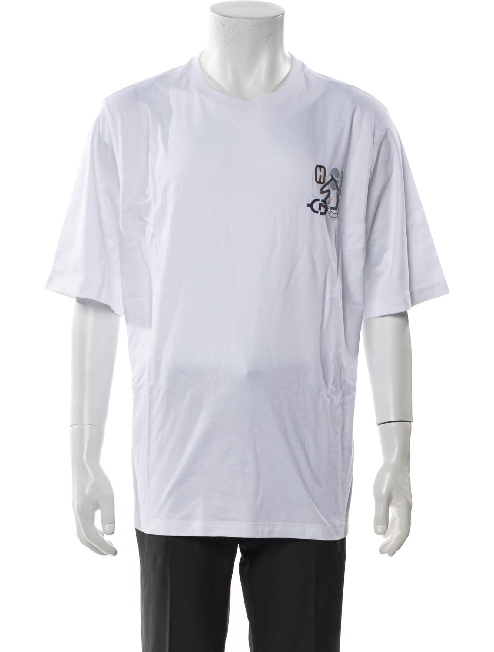 Hermès Puzzle Graphic Print T-Shirt w/ Tags