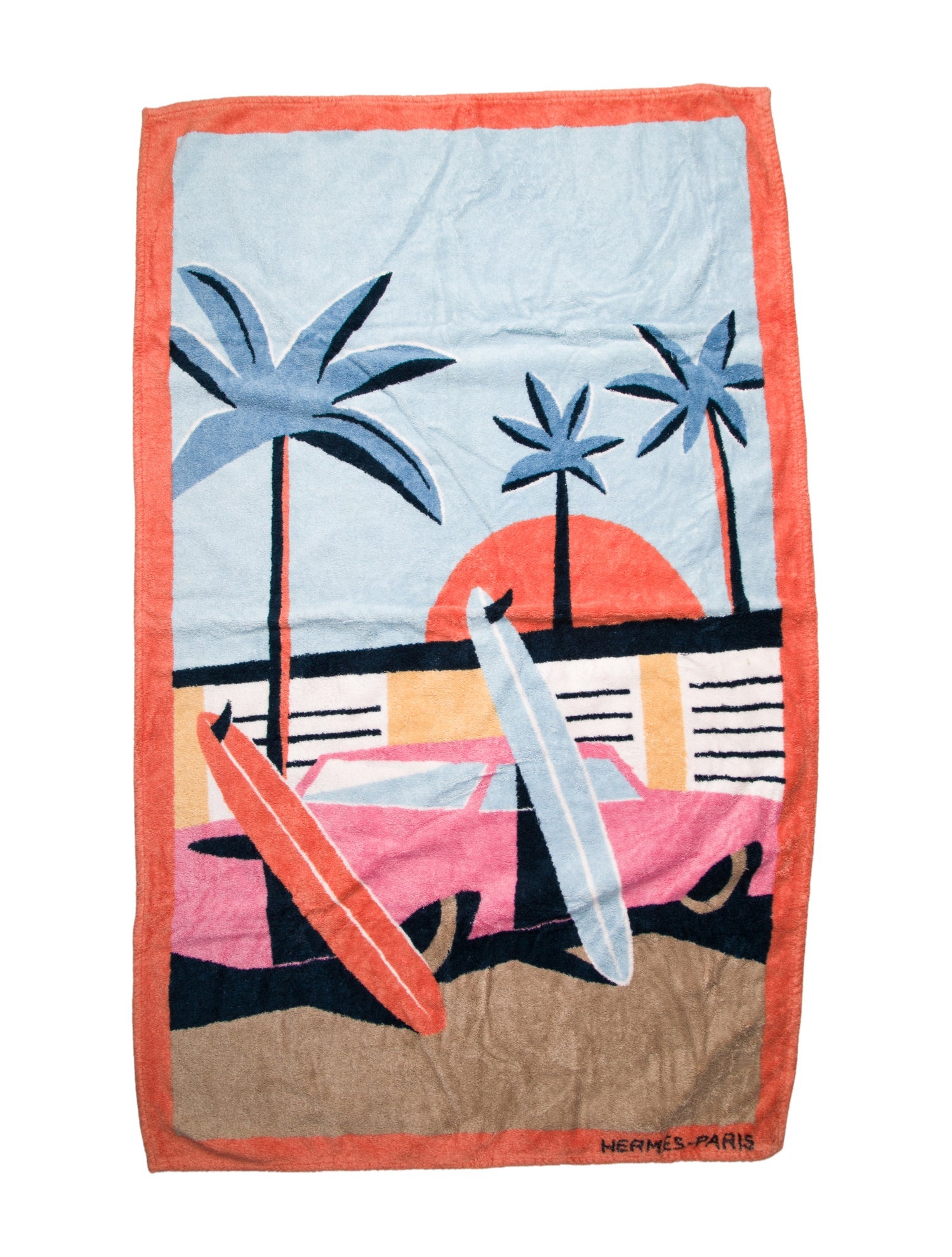 Hermès Apres la Vague Beach Towel