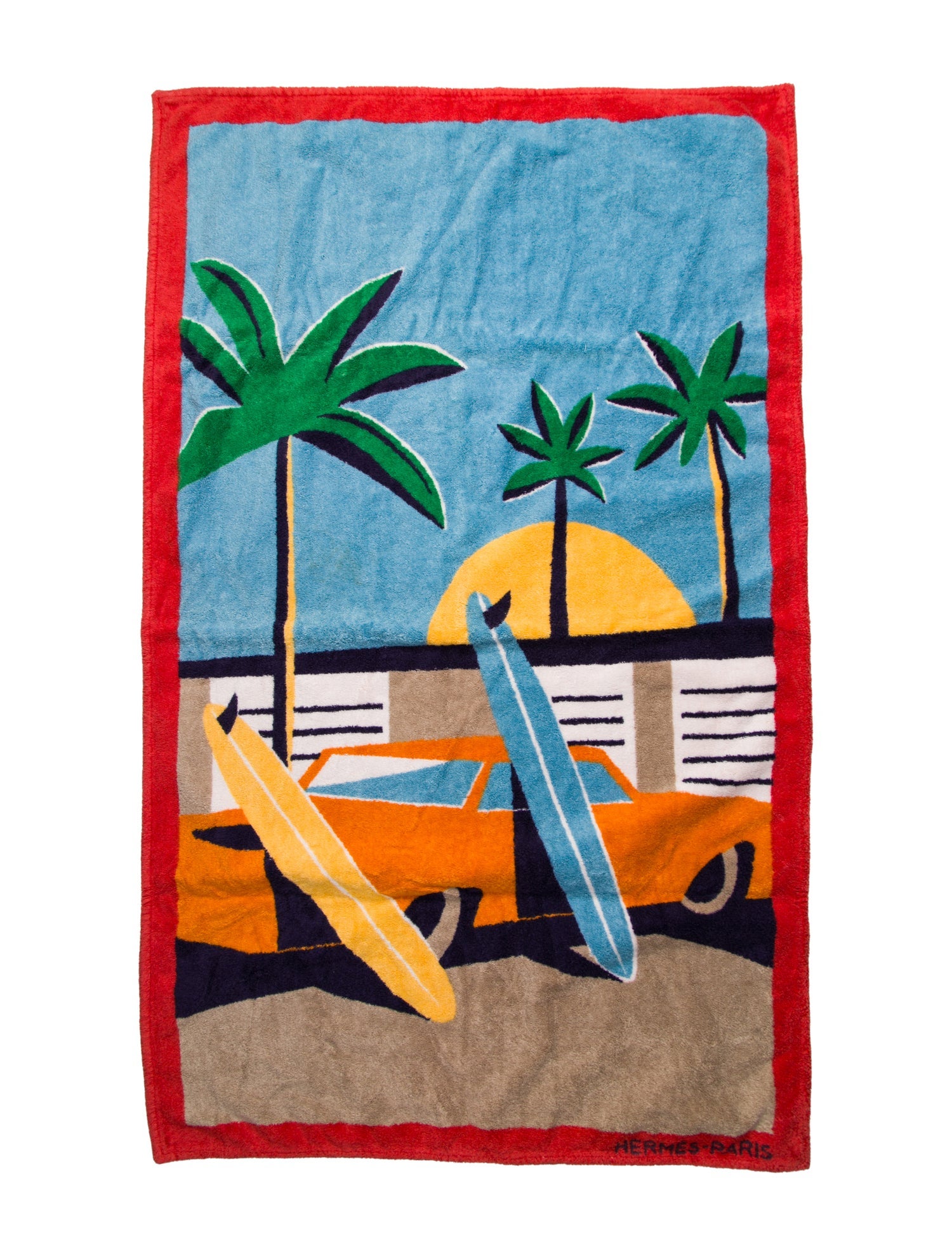 Hermès Apres la Vague Beach Towel
