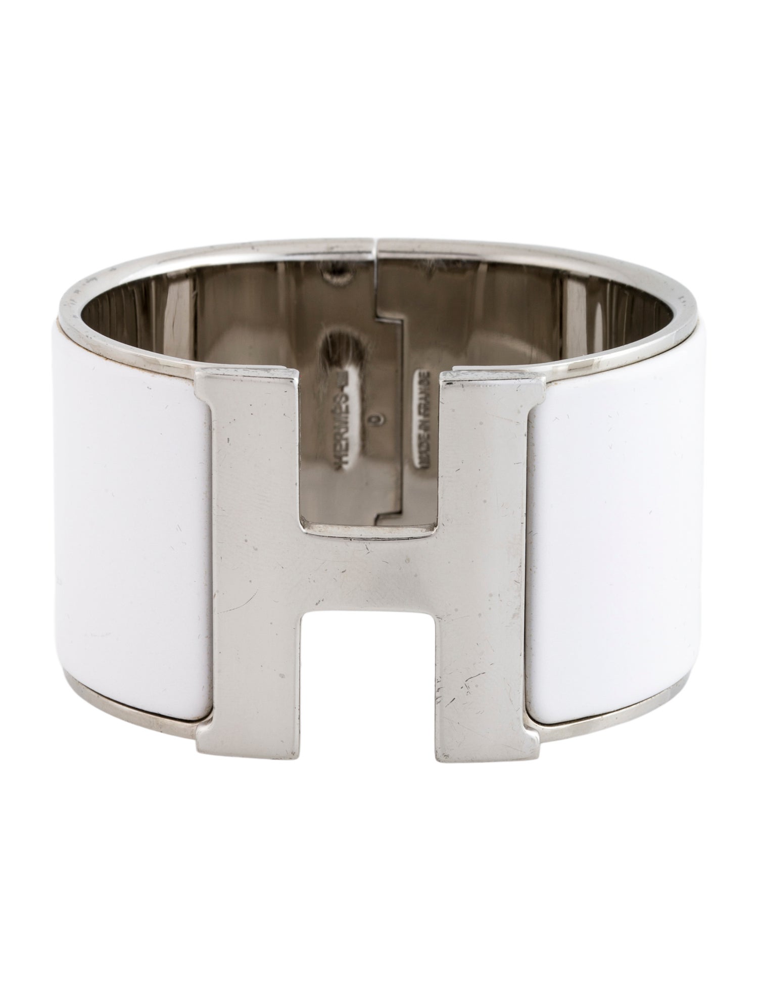Hermès Clic H XL Bangle Bracelet