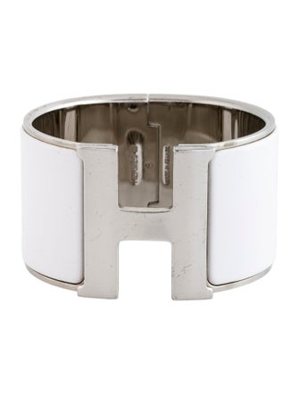 Hermès Clic H XL Bangle Bracelet