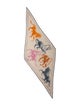 Hermès Pirouette au Galop Losange Cashmere Scarf