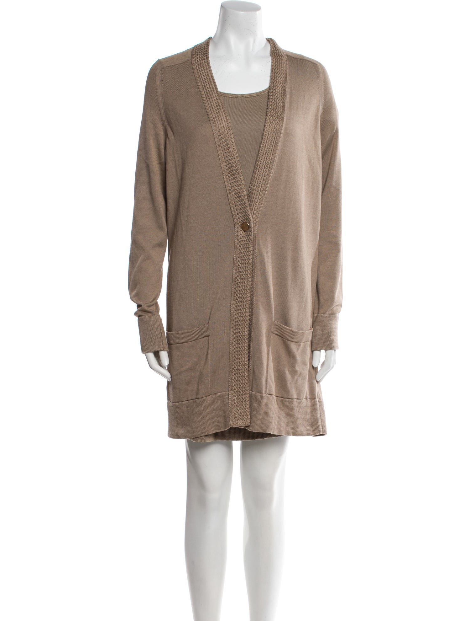 Hermès Vintage Silk Dress Set