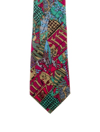 Hermès Silk Patterned Tie
