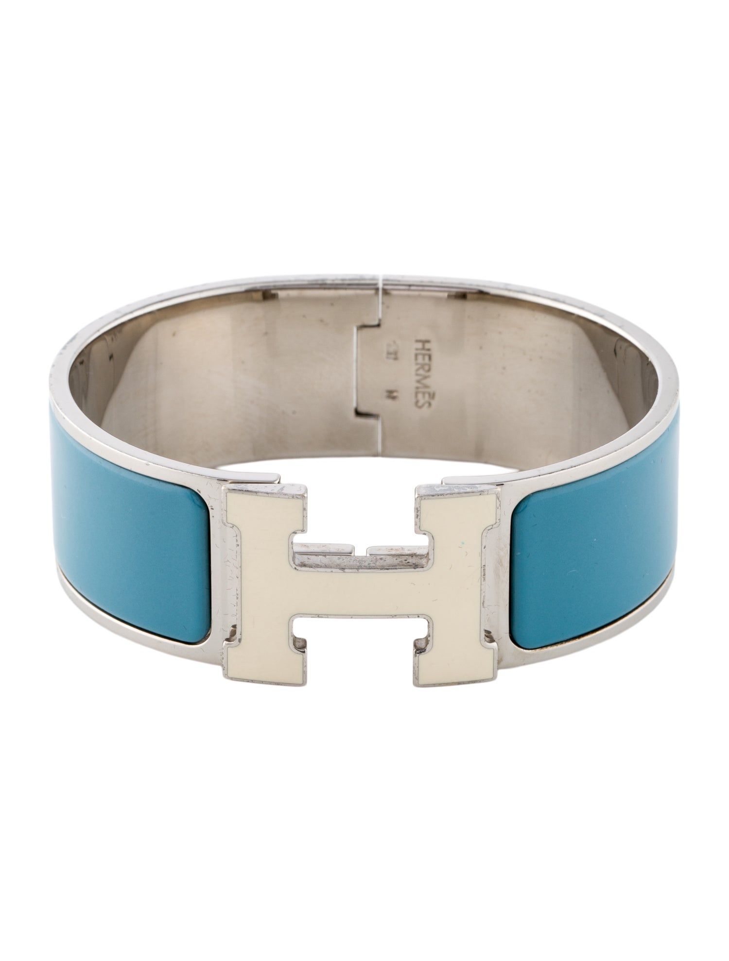 Hermès Clic Clac H Enamel at Turnlock Bracelet