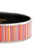 Hermès Wide Enamel Bangle Bracelet