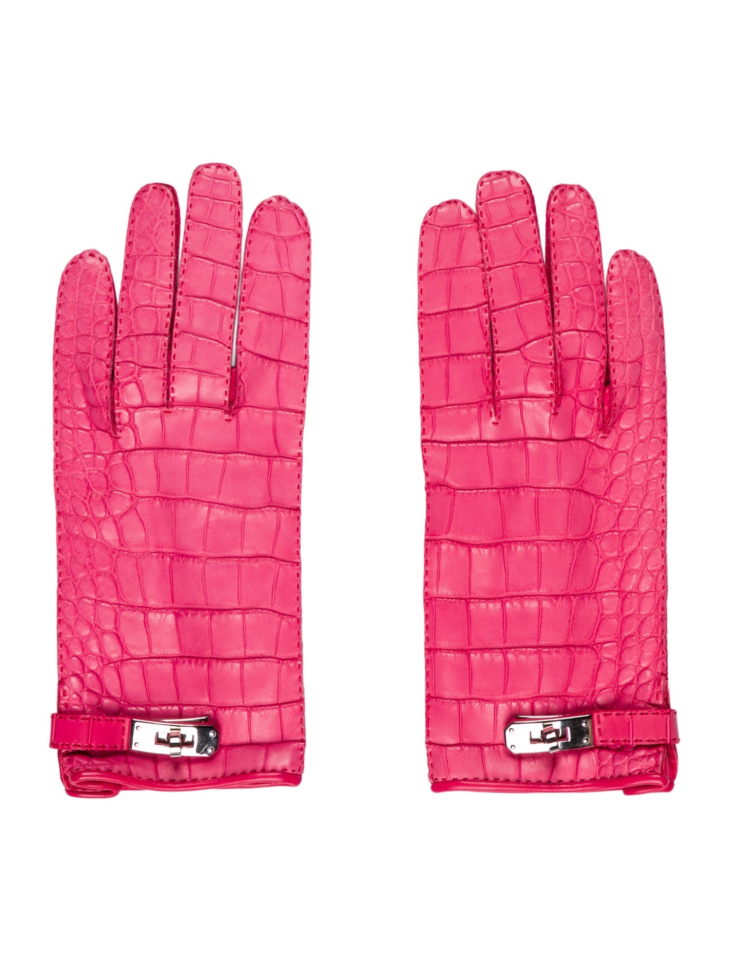 Hermès Alligator Kelly Gloves
