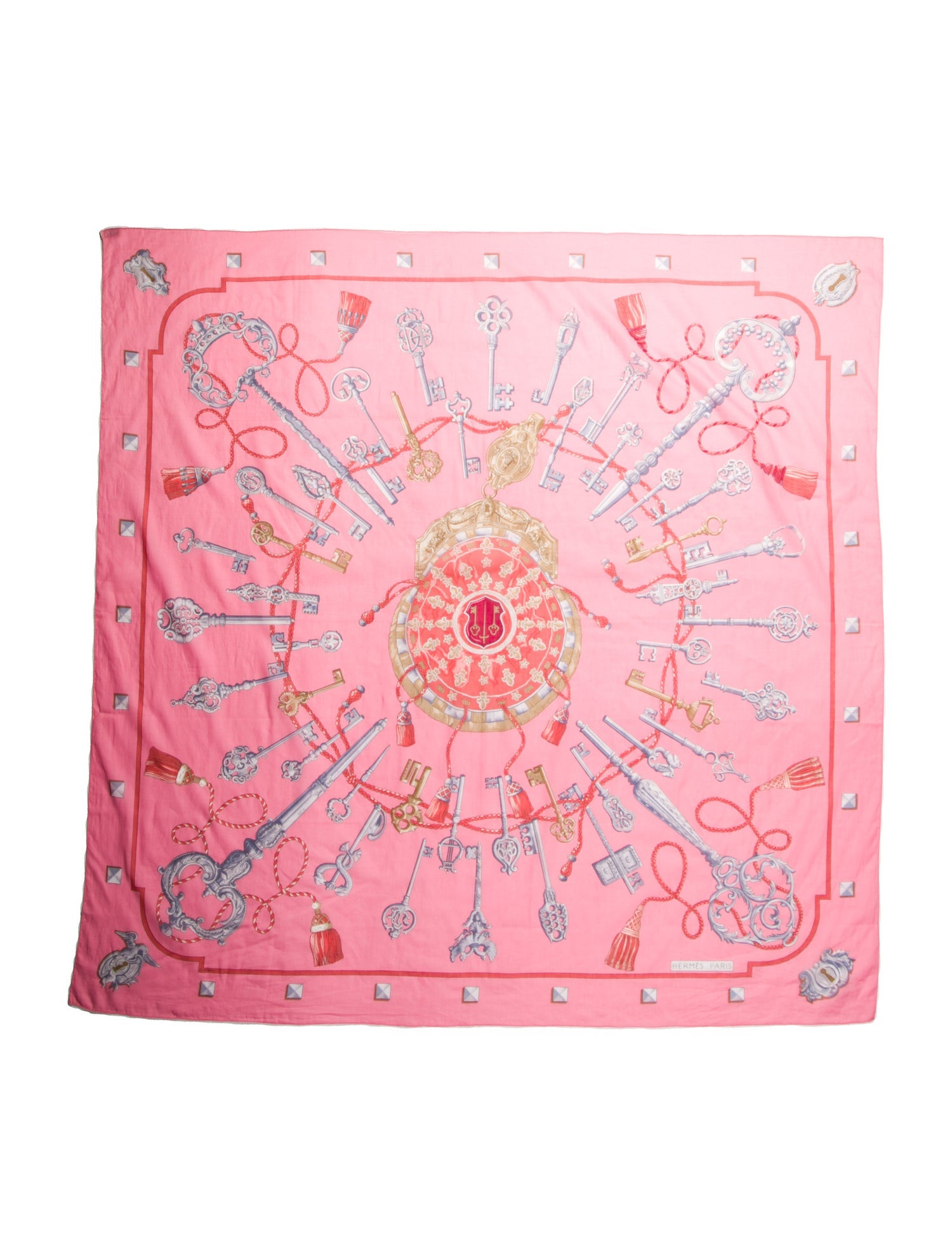 Hermès Les Clés Shawl