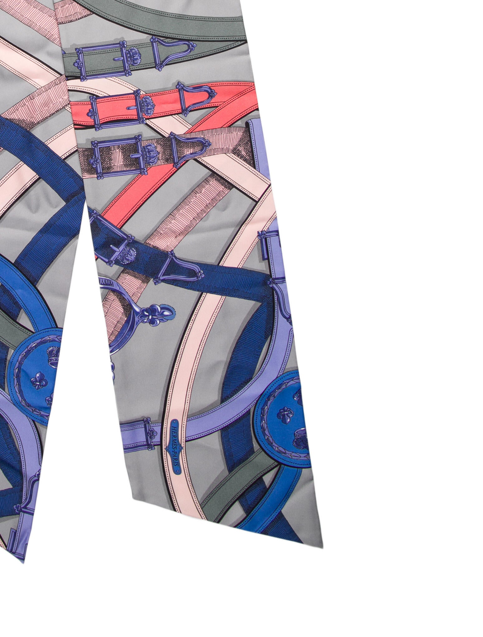 Hermès Cavalcadour Maxi Silk Twilly Scarf w/ Tags