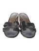 Hermès Oasis Leather Slides