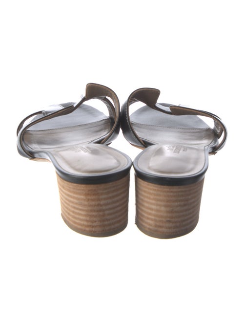 Hermès Oasis Leather Slides