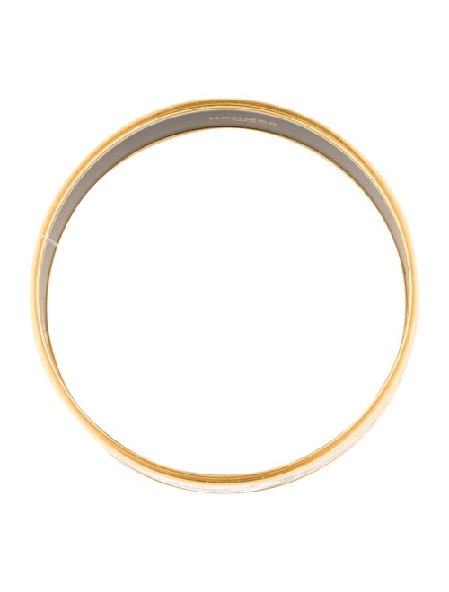 Hermès Grand Apparat Wide Enamel Bangle