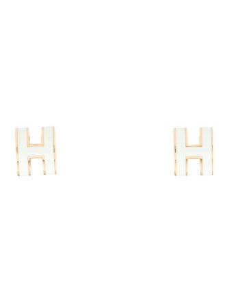 Hermès Mini Pop H Stud Earrings